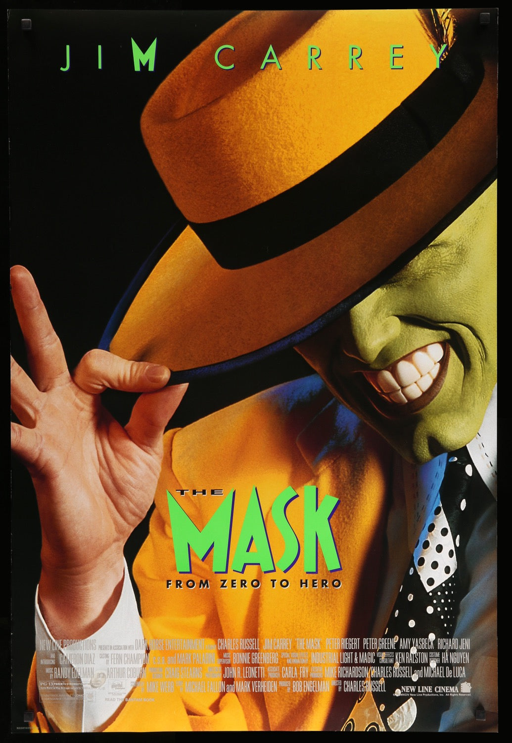 Mask (1994) original movie poster for sale at Original Film Art