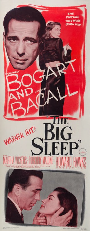 Big Sleep (1946) original movie poster for sale at Original Film Art - Vintage Movie Posters