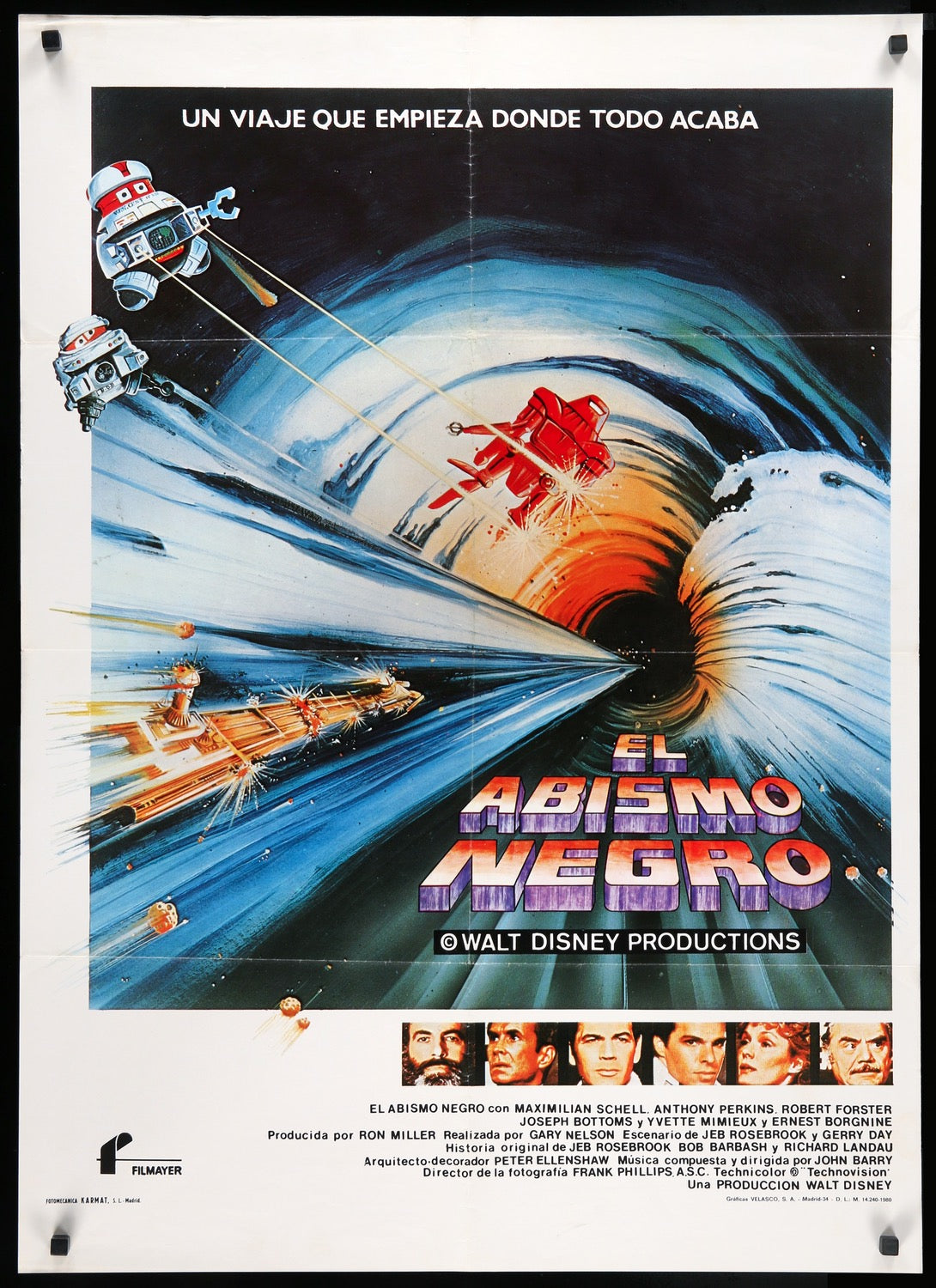 Black Hole (1979) original movie poster for sale at Original Film Art - Vintage Movie Posters