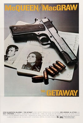 Getaway (1972) original movie poster for sale at Original Film Art - Vintage Movie Posters