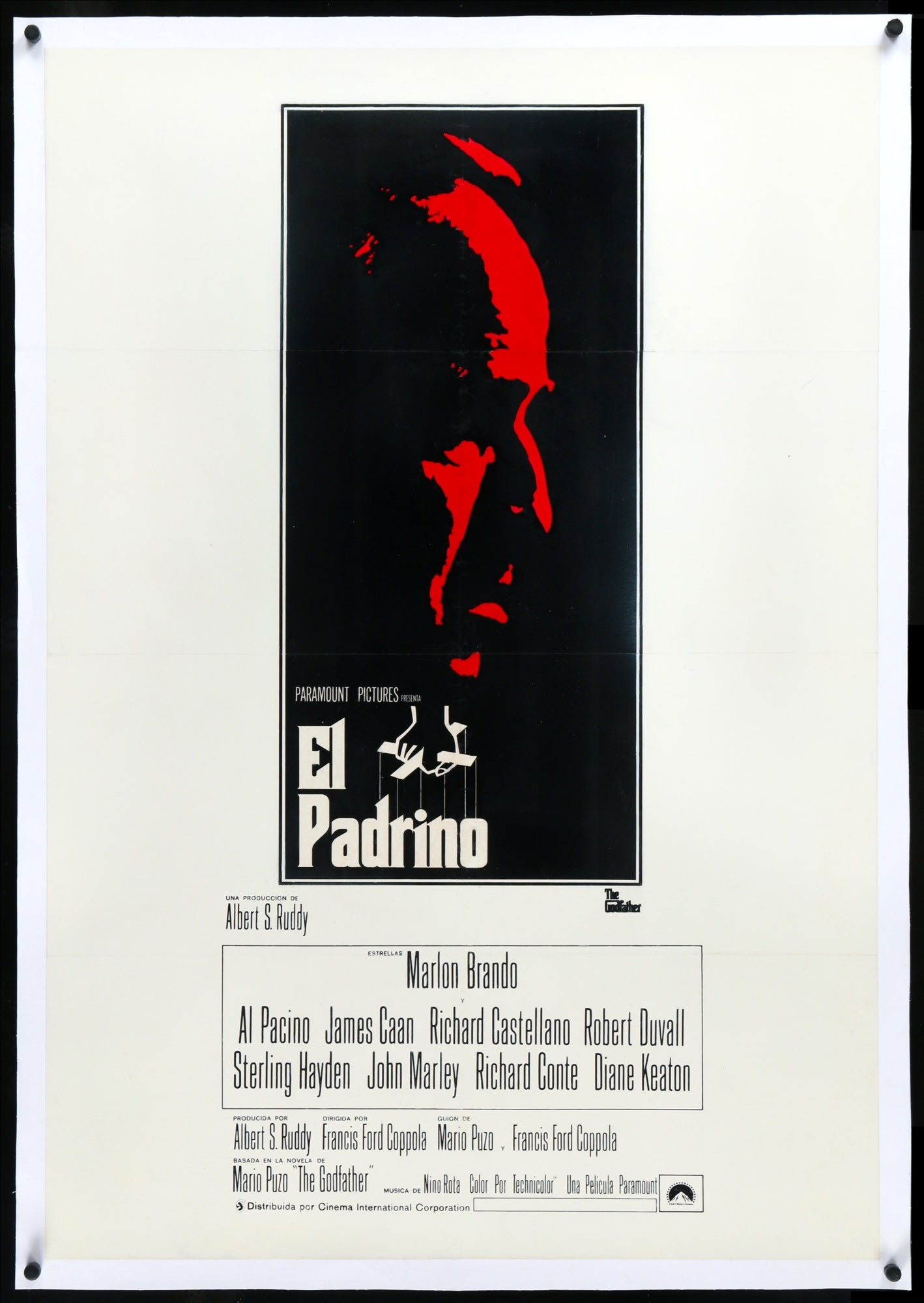 Godfather (1972) original movie poster for sale at Original Film Art