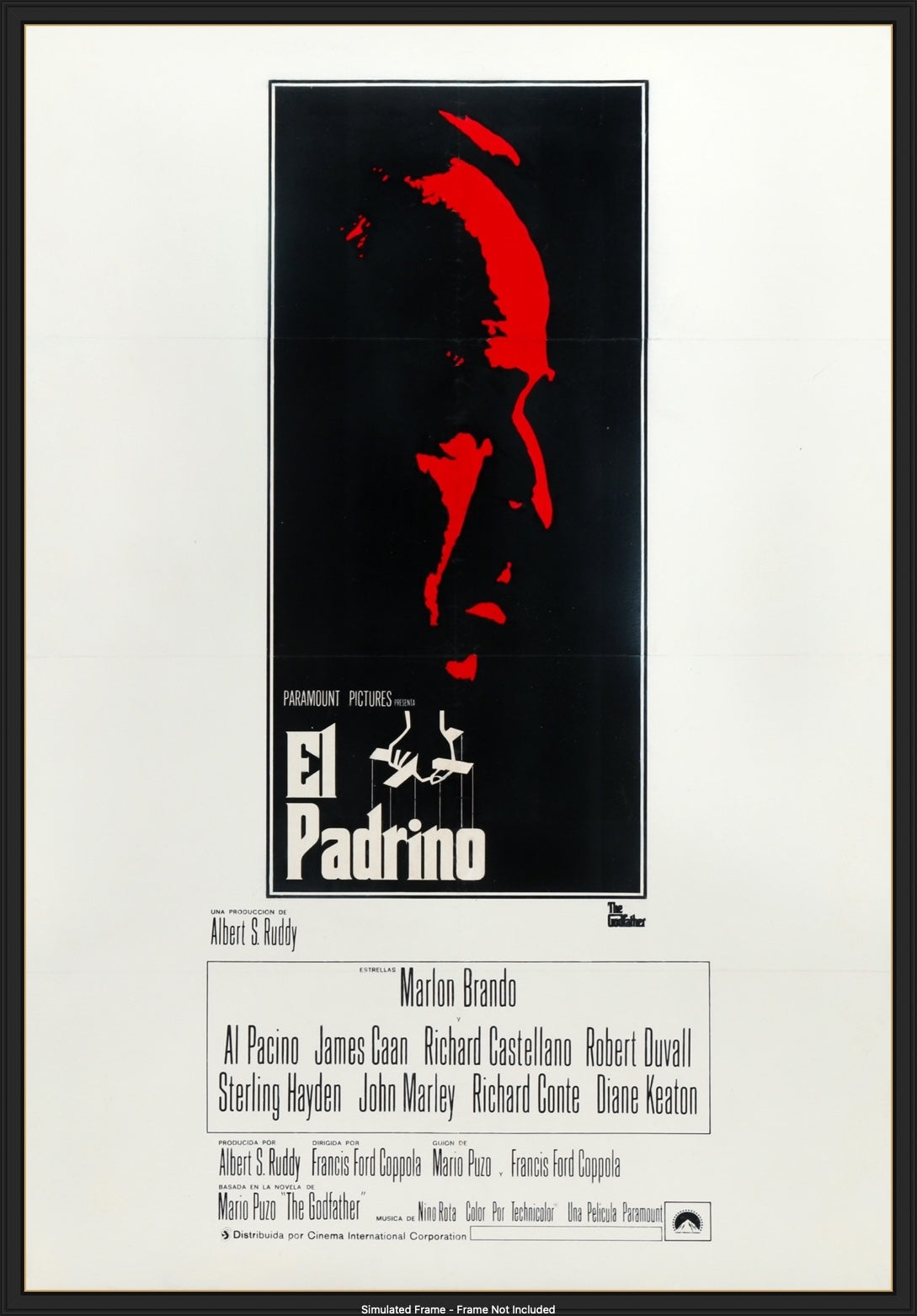Godfather (1972) original movie poster for sale at Original Film Art