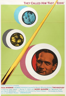 Hustler (1961) original movie poster for sale at Original Film Art - Vintage Movie Posters