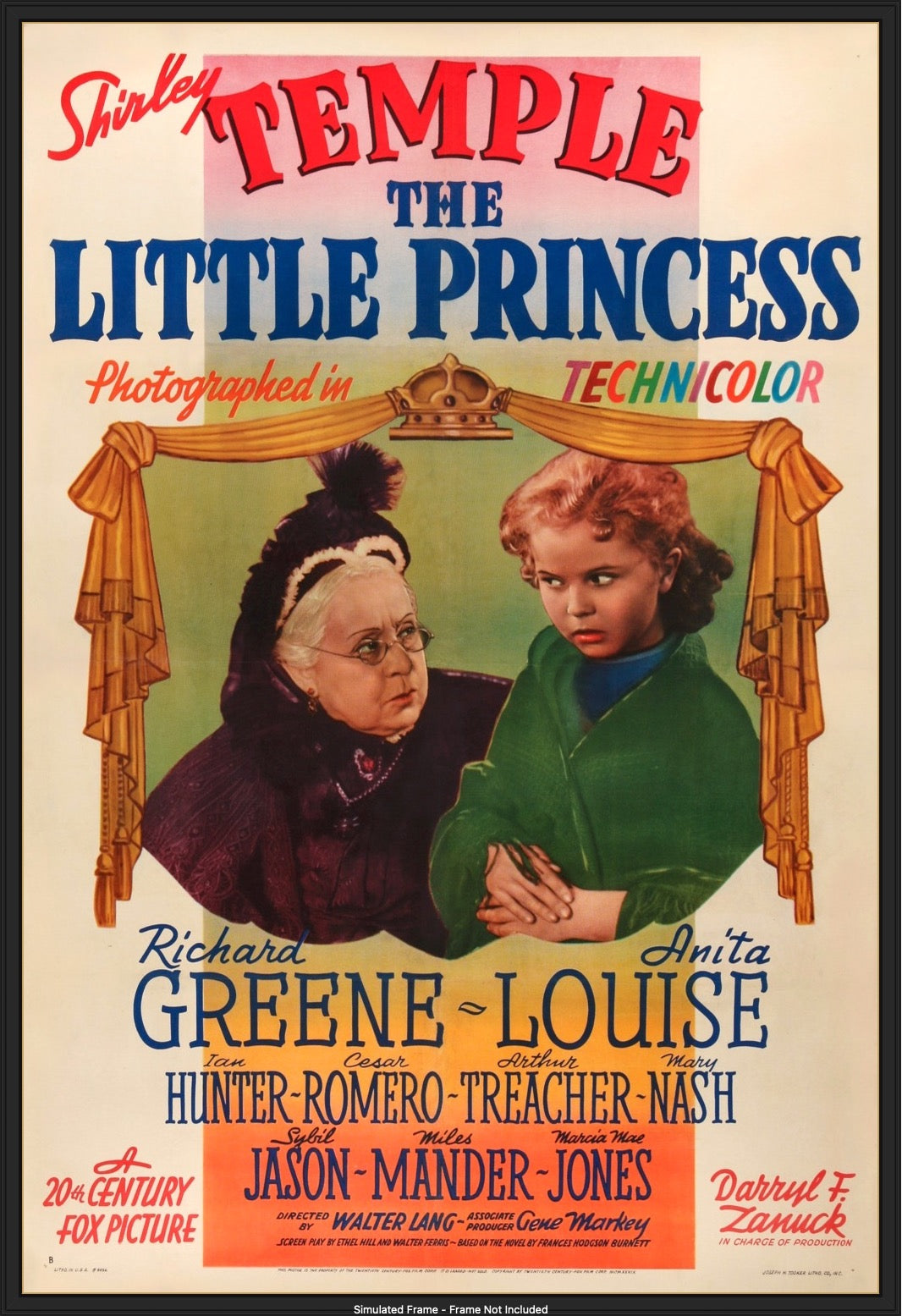Little Princess (1939) original movie poster for sale at Original Film Art - Vintage Movie Posters