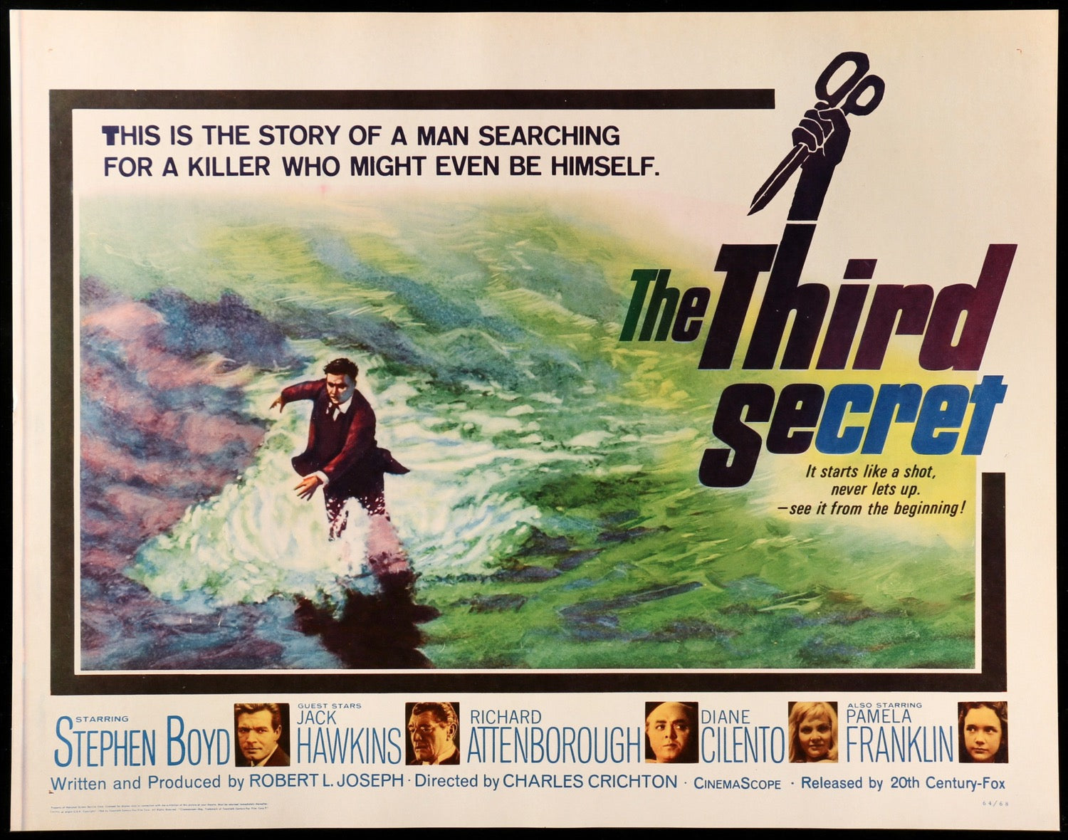Third Secret (1964) original movie poster for sale at Original Film Art - Vintage Movie Posters