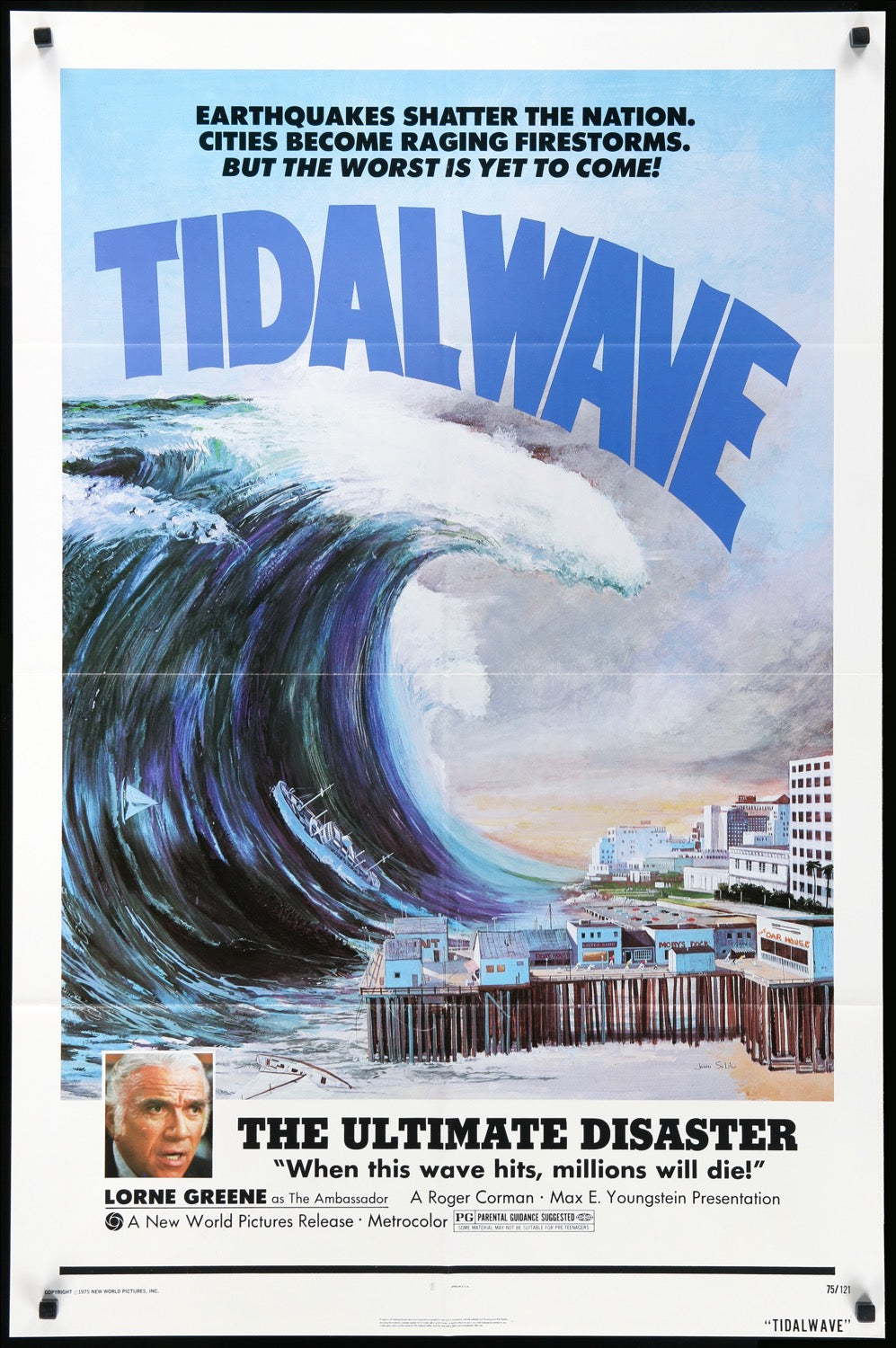 Tidal Wave (1973) original movie poster for sale at Original Film Art