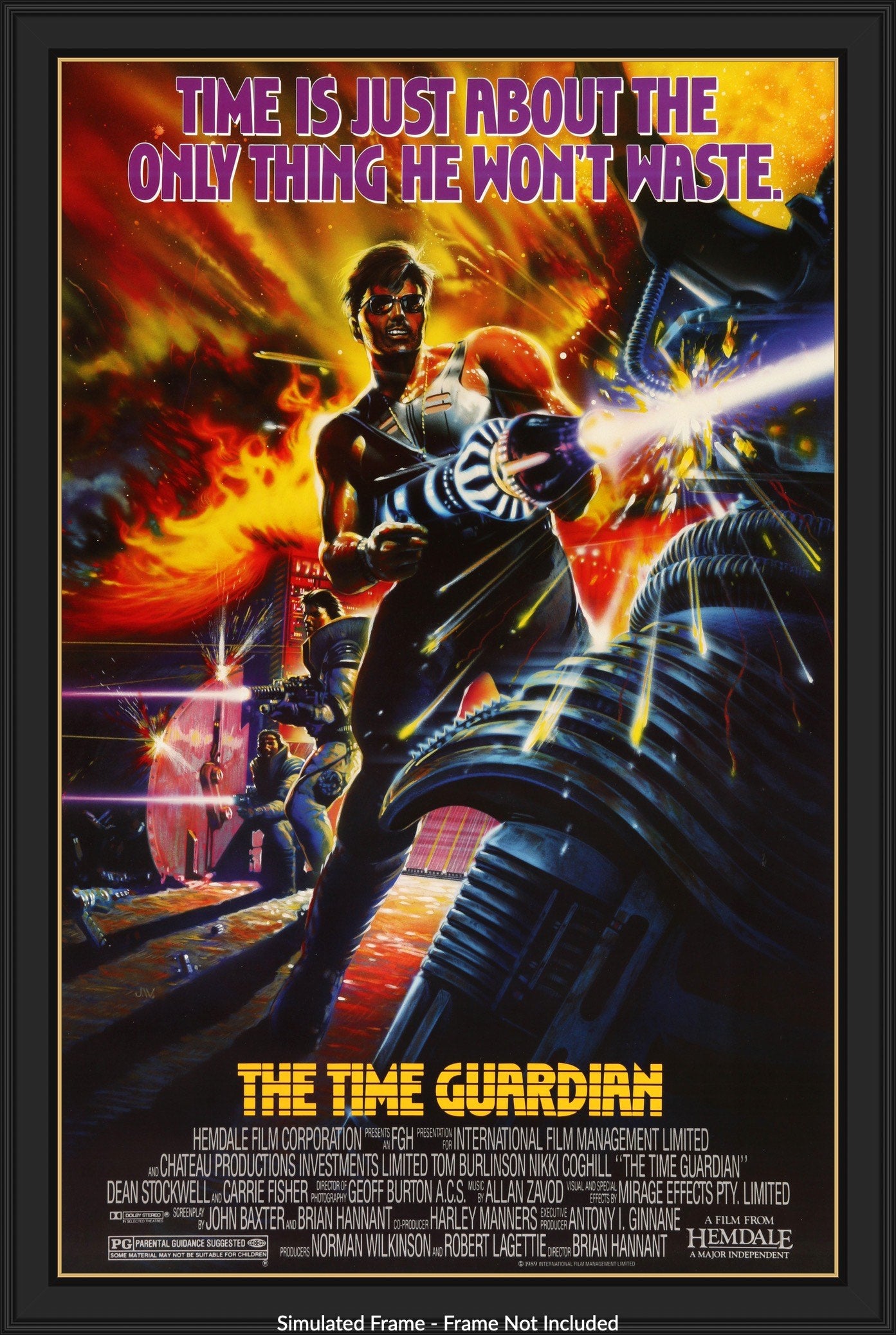 Time Guardian (1987) original movie poster for sale at Original Film Art