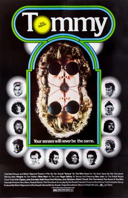Tommy (1975) original movie poster for sale at Original Film Art - Vintage Movie Posters