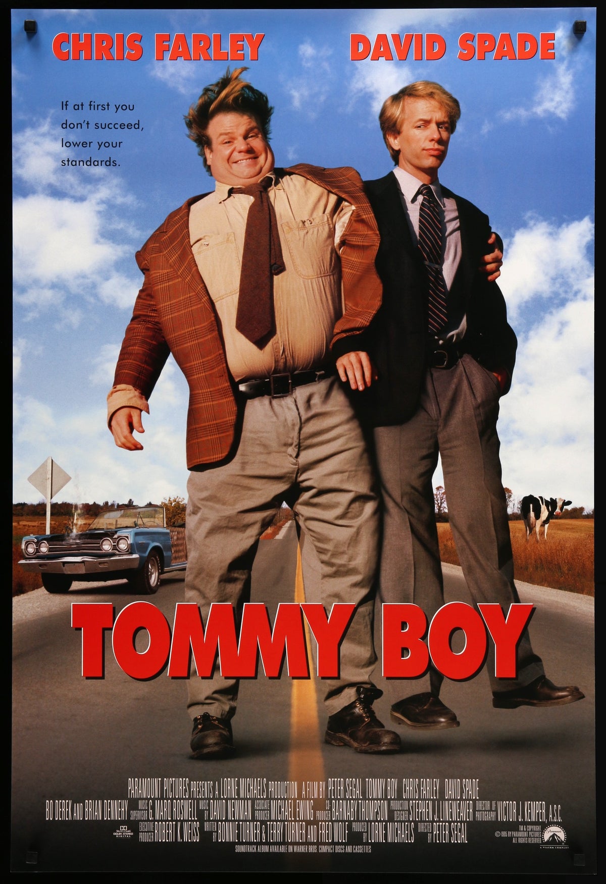 Tommy Boy (1995) original movie poster for sale at Original Film Art - Vintage Movie Posters