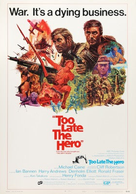 Too Late the Hero (1970) original movie poster for sale at Original Film Art - Vintage Movie Posters