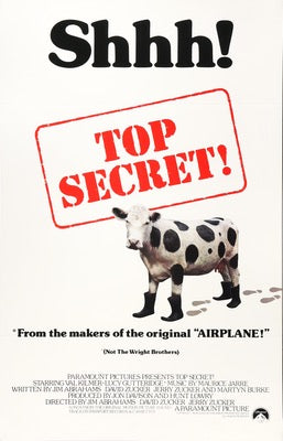 Top Secret (1984) original movie poster for sale at Original Film Art - Vintage Movie Posters