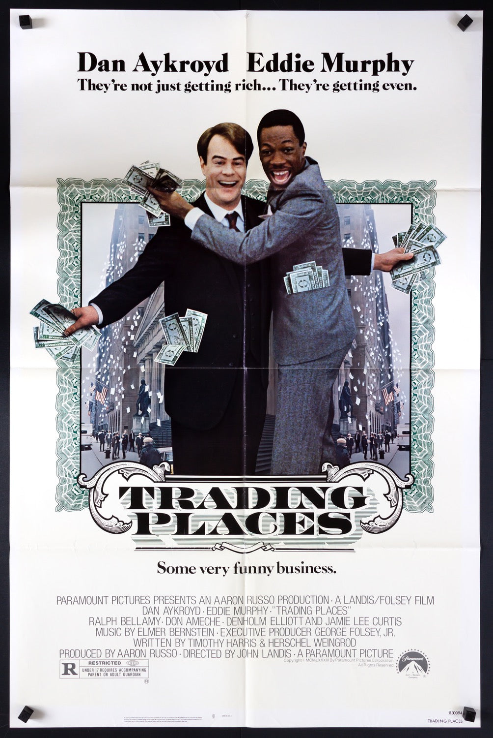 Trading Places (1983) original movie poster for sale at Original Film Art - Vintage Movie Posters