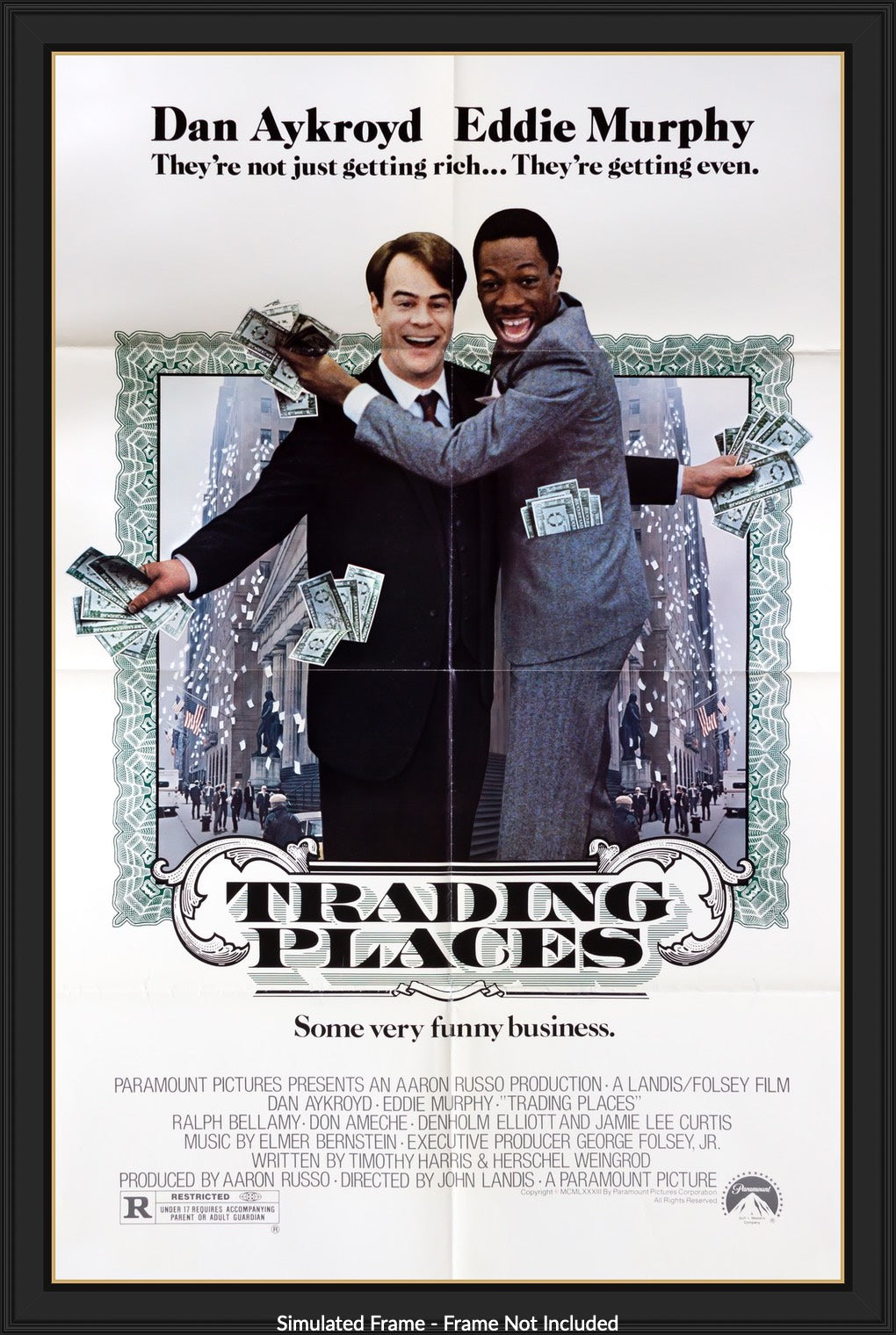 Trading Places (1983) original movie poster for sale at Original Film Art - Vintage Movie Posters