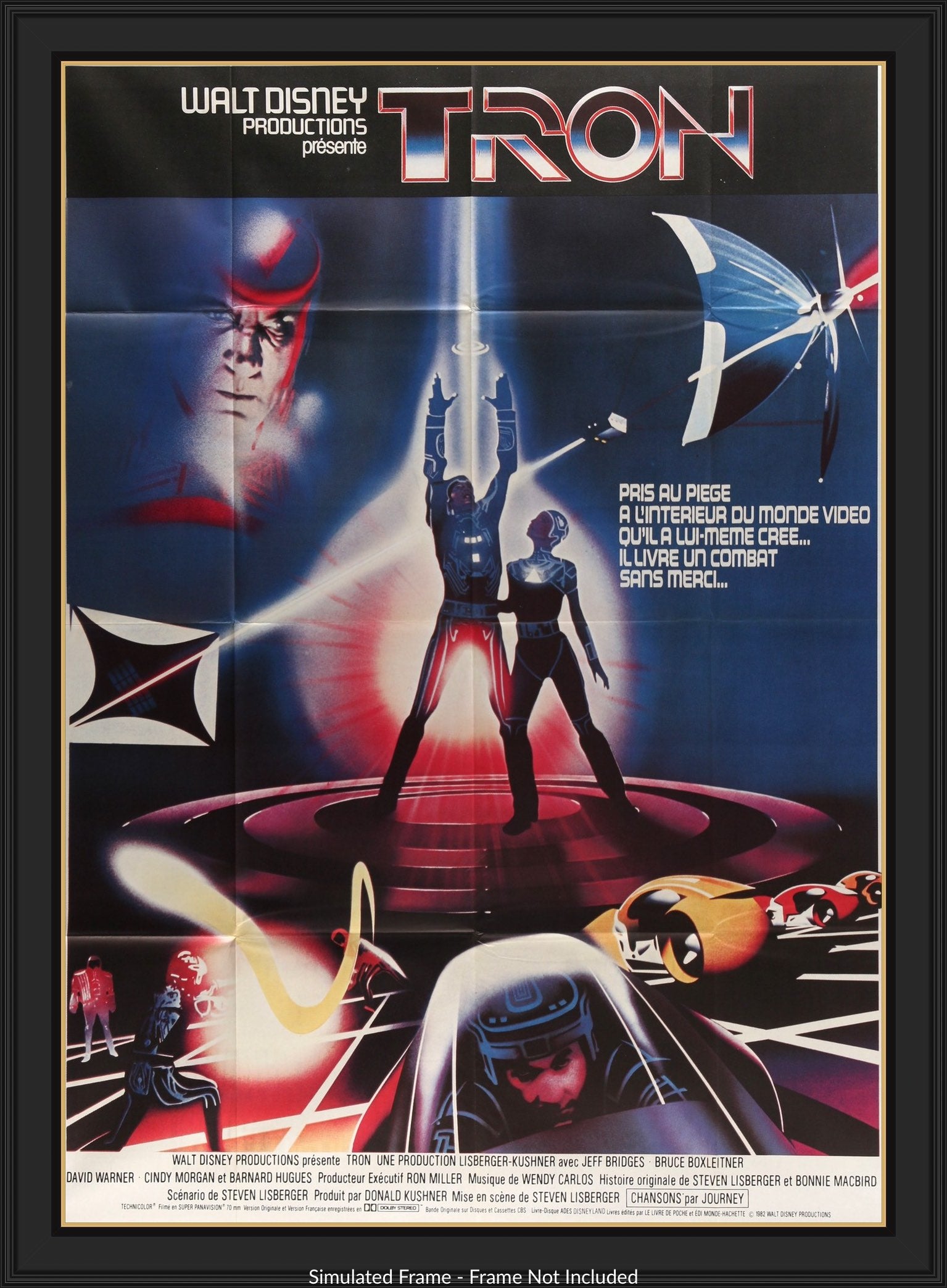 Tron (1982) original movie poster for sale at Original Film Art - Vintage Movie Posters