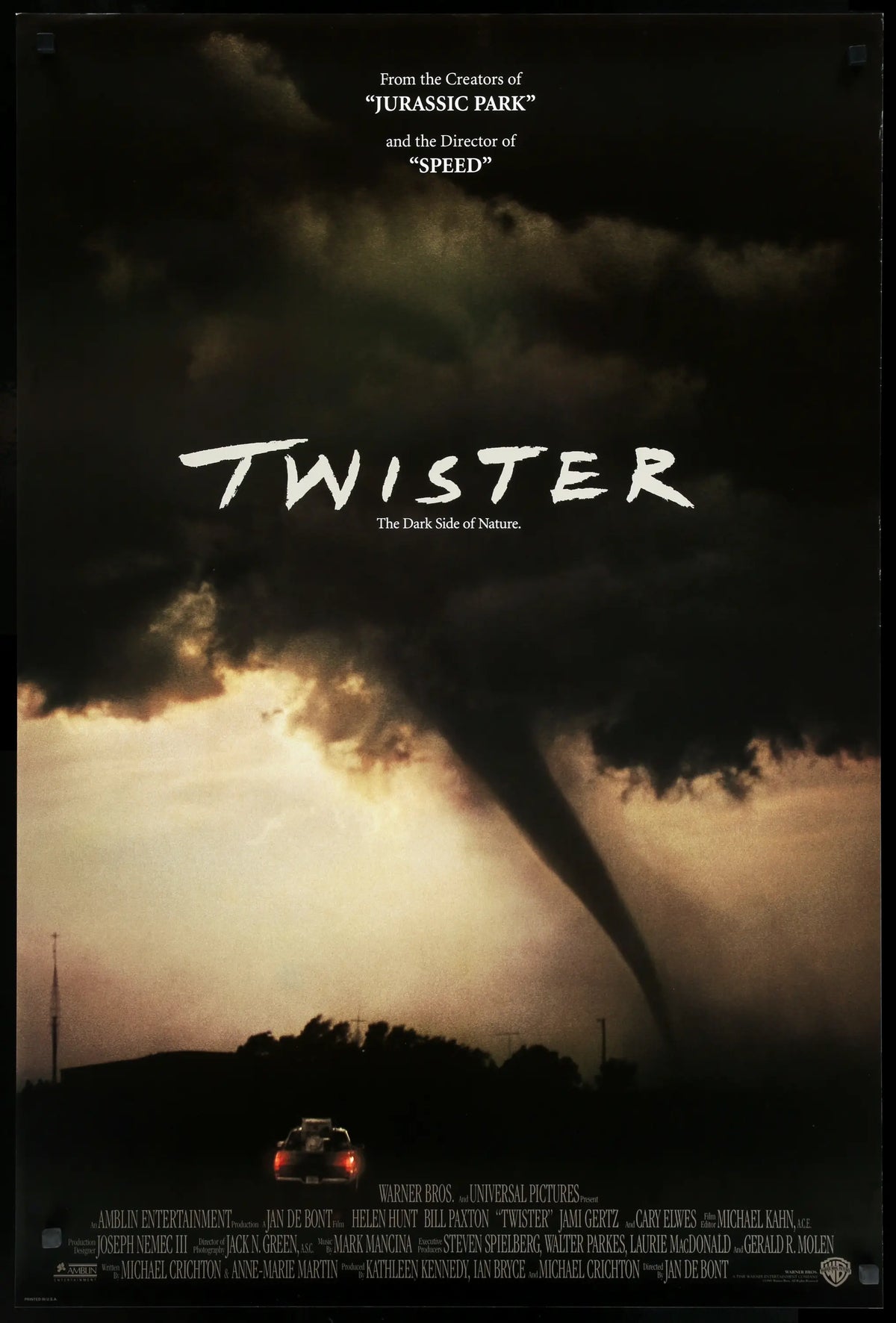 Twister (1996) original movie poster for sale at Original Film Art