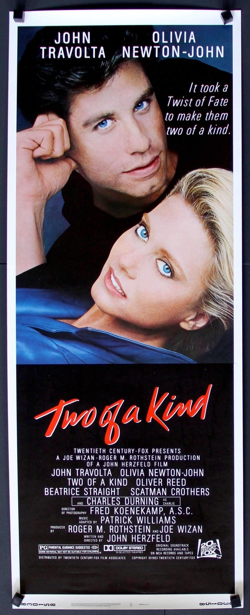 Two of a Kind (1983) original movie poster for sale at Original Film Art