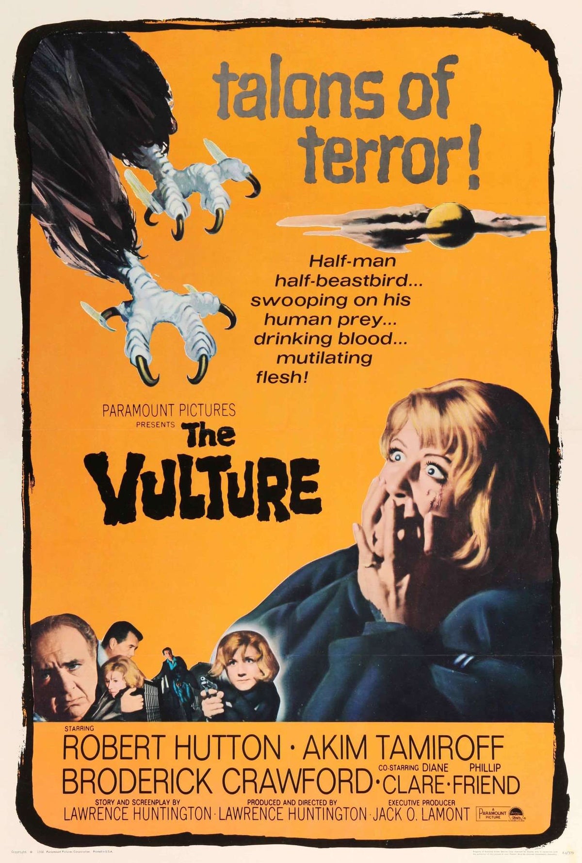 Vulture (1967) original movie poster for sale at Original Film Art