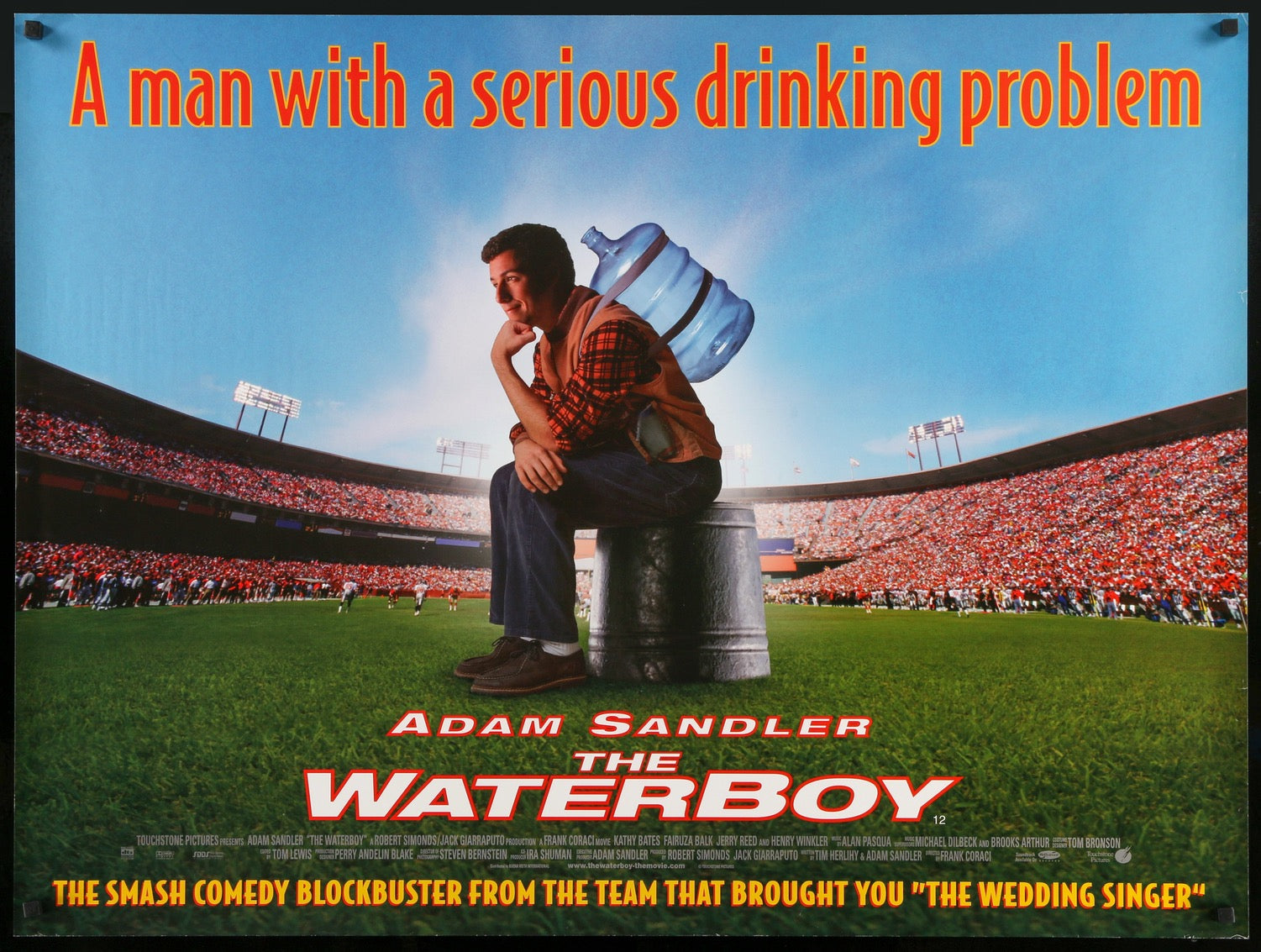 Waterboy (1998) original movie poster for sale at Original Film Art - Vintage Movie Posters